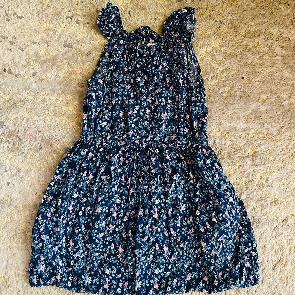 3T Floral Navy Dress